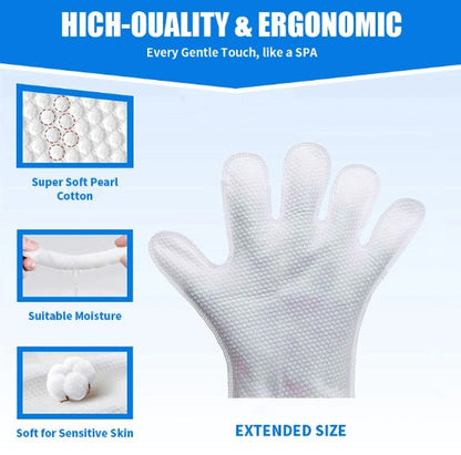 Pet Cleaning Gloves Quick Wipe Care Reusable Hygiene Grooming