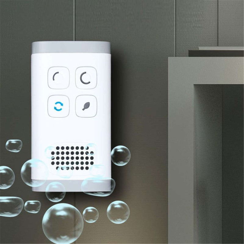 Plug In Air Purifier with Four Cleaning Modes for Small Rooms