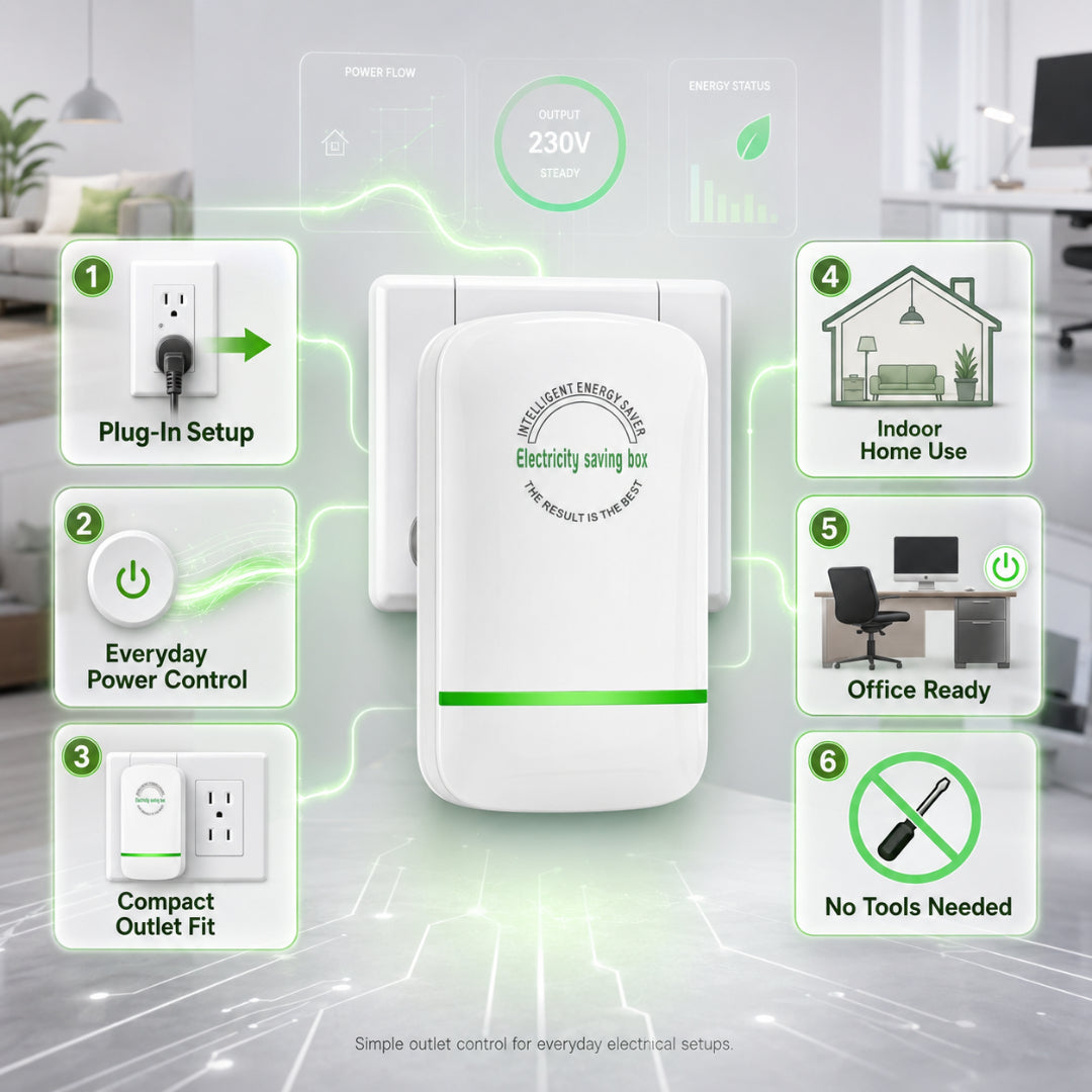 Plug In Power Management Outlet Device