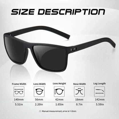 Polarized Sunglasses 3 Pack – UV400 Protection for Outdoor Activities