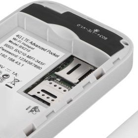 Φορητός δρομολογητής Wi-Fi 4G LTE με μπαταρία 2100mAh για ταξίδια και το σπίτι