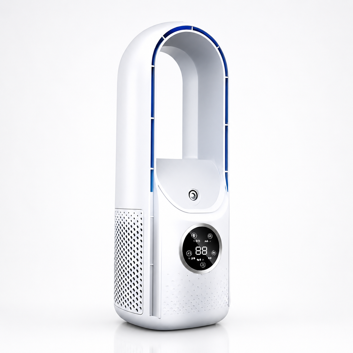 Portable Bladeless Cooling Fan Quiet Airflow Sleep Mode