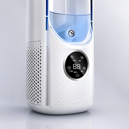 Portable Bladeless Cooling Fan Quiet Airflow Sleep Mode