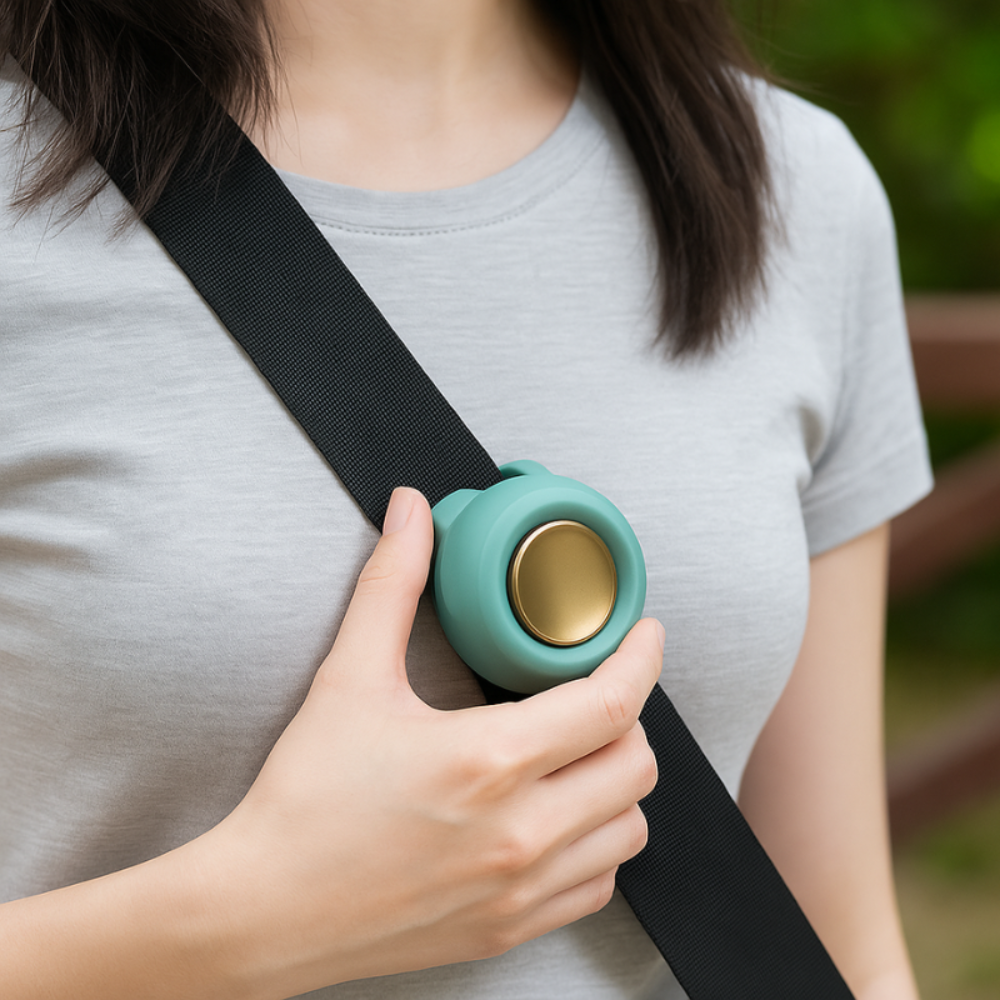 Portable Bladeless Neck Fan for Hands-Free Cooling