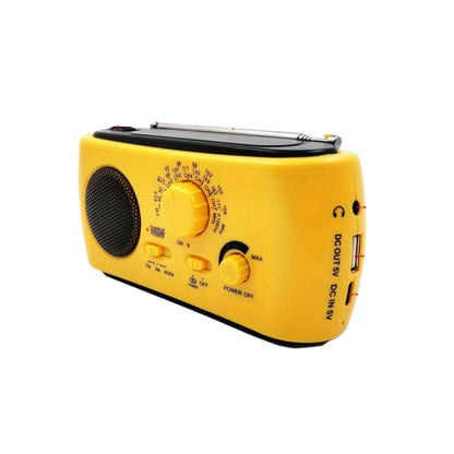 Portable Emergency Radio with Flashlight USB Charging Hand Crank Power Bank