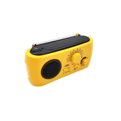 Portable Emergency Radio with Flashlight USB Charging Hand Crank Power Bank