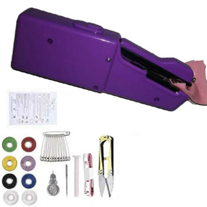 Portable Handheld Sewing Machine Cordless Mini Stitch Repair Tool For Fabric