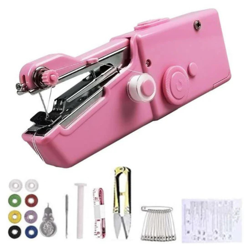 Portable Handheld Sewing Machine Cordless Mini Stitch Repair Tool For Fabric