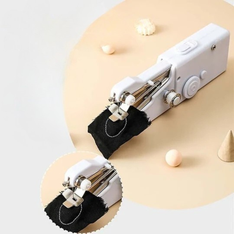 Portable Handheld Sewing Machine Cordless Mini Stitch Repair Tool For Fabric