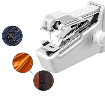 Portable Handheld Sewing Machine Cordless Mini Stitch Repair Tool For Fabric