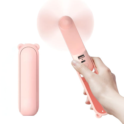 Portable Handheld USB Rechargeable Pocket Fan