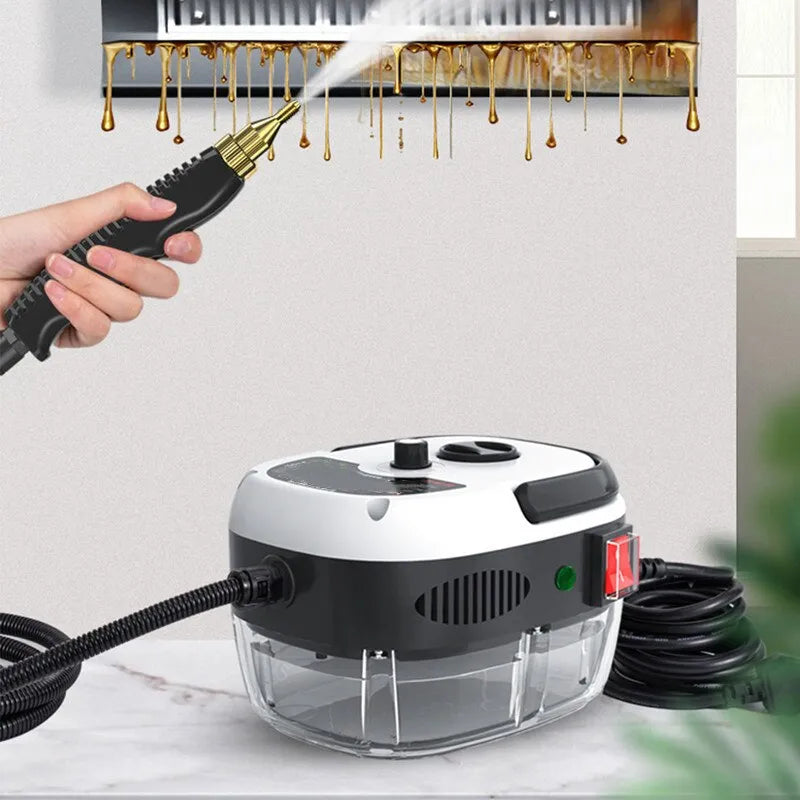Portable High Pressure Steam Cleaner 2500W Handheld Steam Cleaning Machine