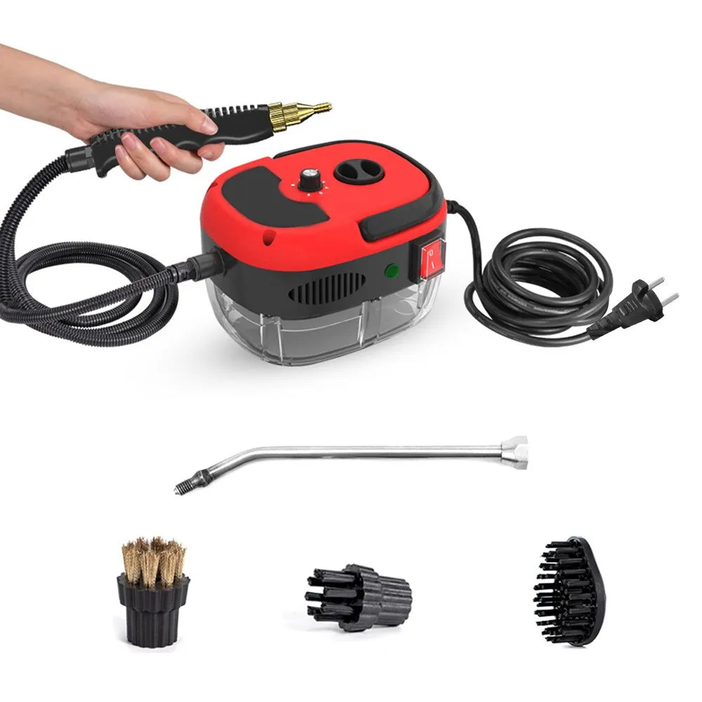 Portable High Pressure Steam Cleaner 2500W Handheld Steam Cleaning Machine