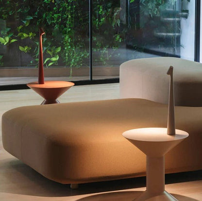 Lampada da tavolo portatile ricaricabile, luce LED senza cavo con luminosità regolabile