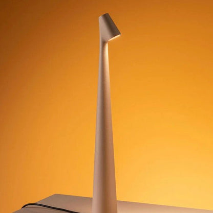Lampada da tavolo portatile ricaricabile, luce LED senza cavo con luminosità regolabile