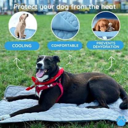 Portable Self-Cooling Pet Mat for Dogs and Cats