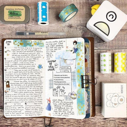 Portable Smartphone Photo Printer Instant Pocket Printer Inkless Compact Mini Printer