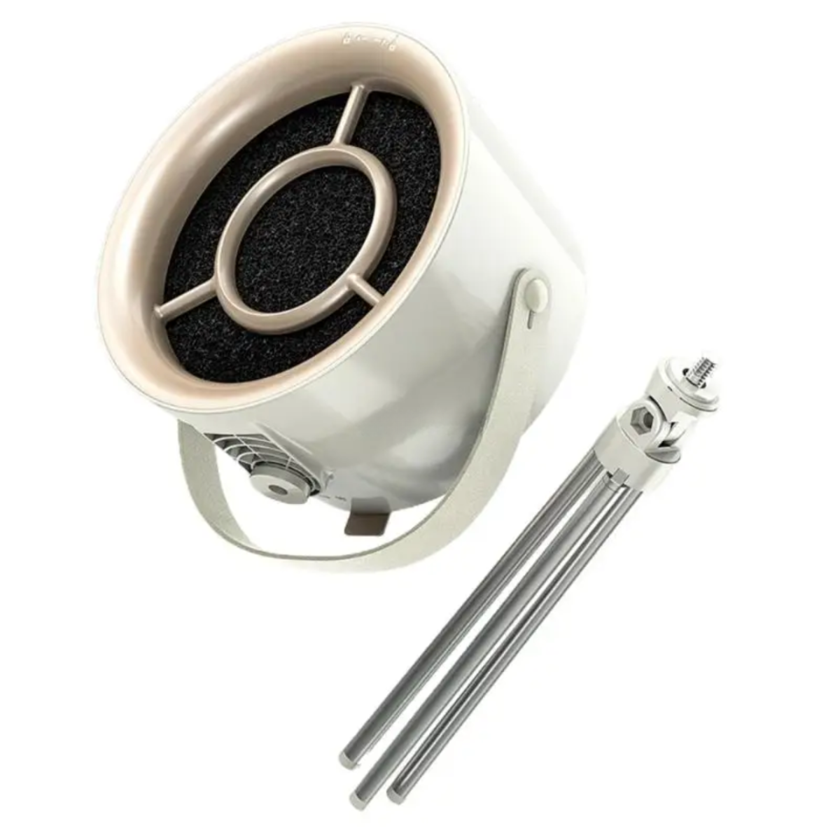 Portable Smoke Extractor Fan USB Powered Desktop Air Cleaner with Foldable Stand