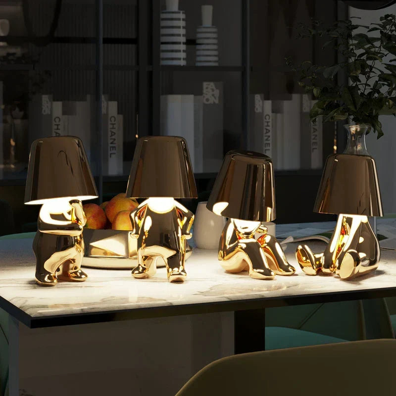 Portable Touch Control Table Lamp Rechargeable Dimmable Mood Light