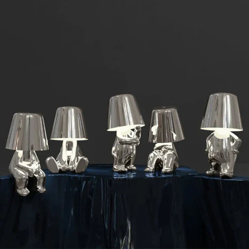 Portable Touch Control Table Lamp Rechargeable Dimmable Mood Light