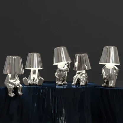 Portable Touch Control Table Lamp Rechargeable Dimmable Mood Light