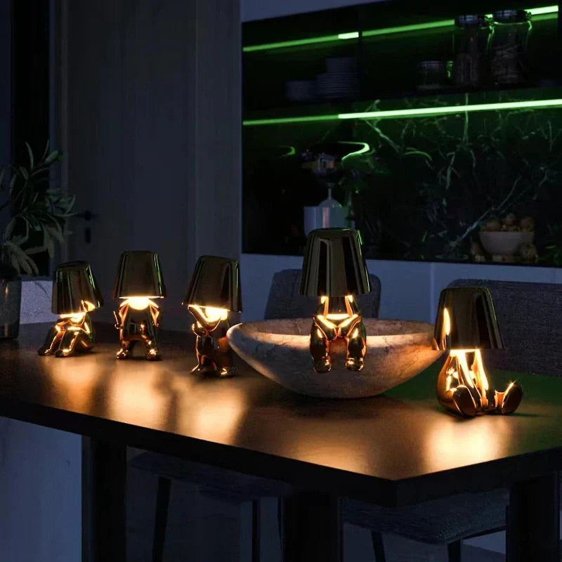Portable Touch Control Table Lamp Rechargeable Dimmable Mood Light