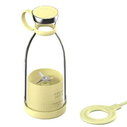 Portable Travel Blender for Smoothies and Shakes – USB Rechargeable Mini Blender Bottle