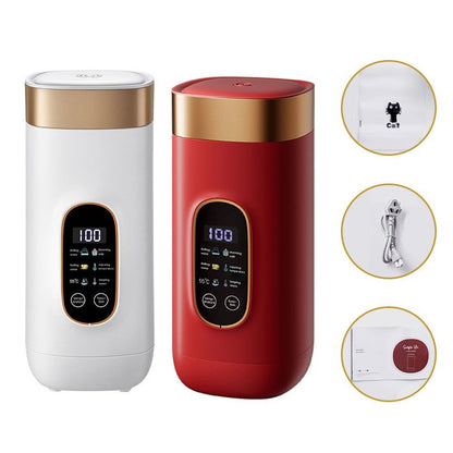 Portable Travel Electric Thermos Cup Fast Heating Smart Temperature Mug