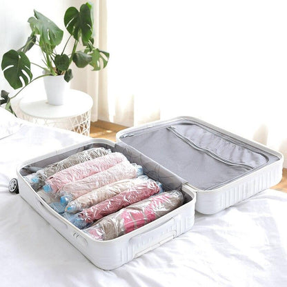 Portable Vacuum Travel Pump USB Rechargeable Compression Pump for Vacuum Storage Bags Clothes Packing