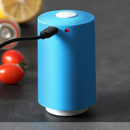 Portable Vacuum Travel Pump USB Rechargeable Compression Pump for Vacuum Storage Bags Clothes Packing
