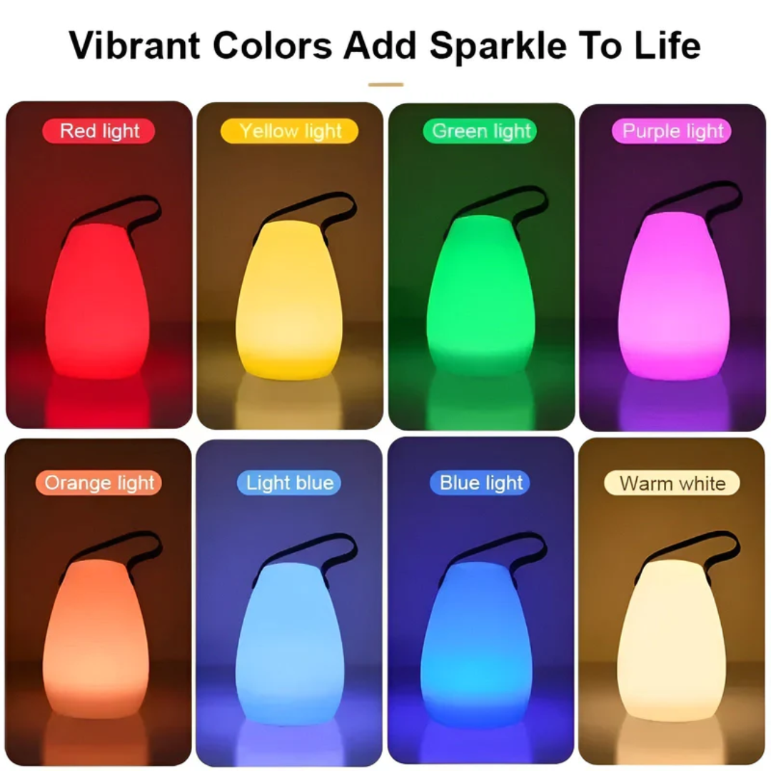 Portable Waterproof Cordless LED Lamp Ambient Lighting