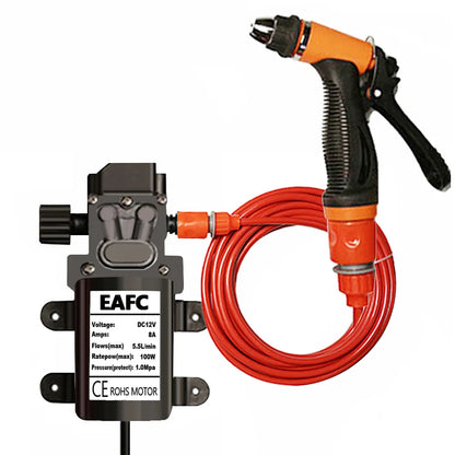 PowerJet Portable High Pressure Washer – Efficient On-the-Go Cleaning with Powerful Precision