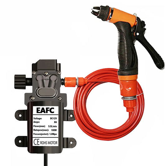 PowerJet Portable High Pressure Washer – Efficient On-the-Go Cleaning with Powerful Precision