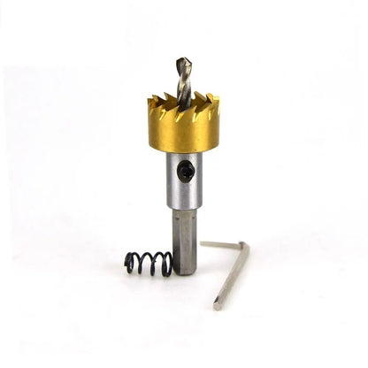 Precision Drill Bit Set 5-Piece HSS Hole Cutter Set for Metal Wood and DIY Projects