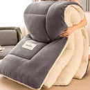 Premium Winter Duvet Double Layer Flannel Fleece Extra Warmth