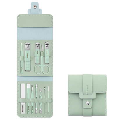 Professional Manicure Pedicure Set Stainless Steel Nail Care Kit Travel Case