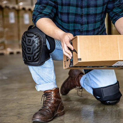 Professional Work Knee Pads Heavy Duty Adjustable Protective Gear