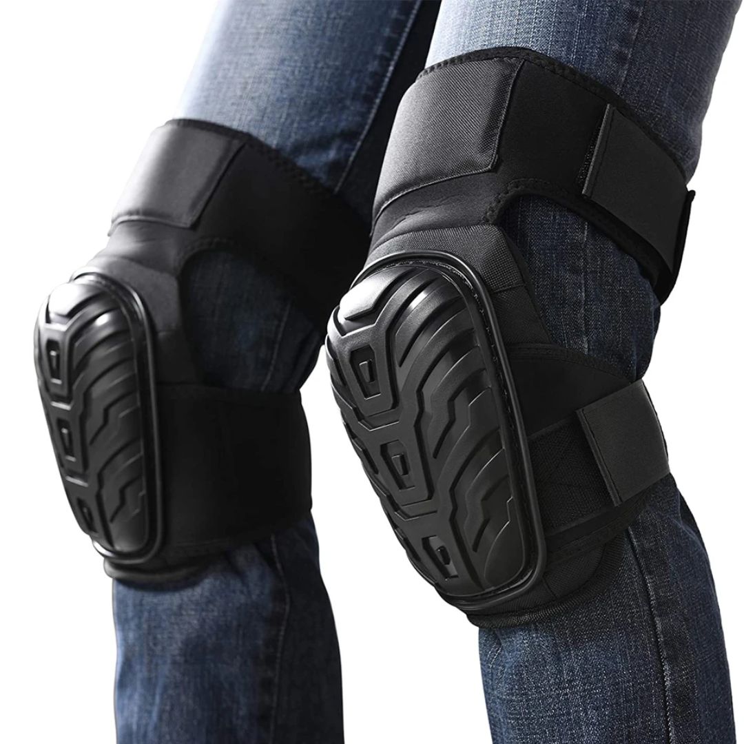 Professional Work Knee Pads Heavy Duty Adjustable Protective Gear