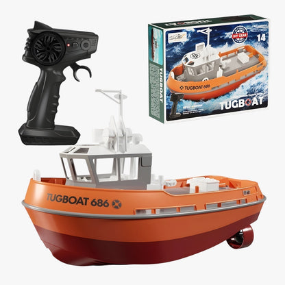 RC Boat Remote Control Dual Motor Speed Boat 2.4GHz Radio Controlled Water Toy