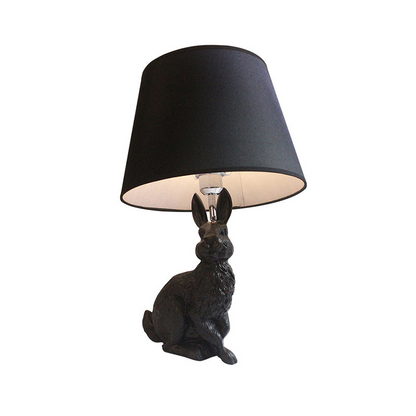 Rabbit Desk Lamp Cute Bunny Table Lamp LED Bedside Reading Light Kids Room Decor