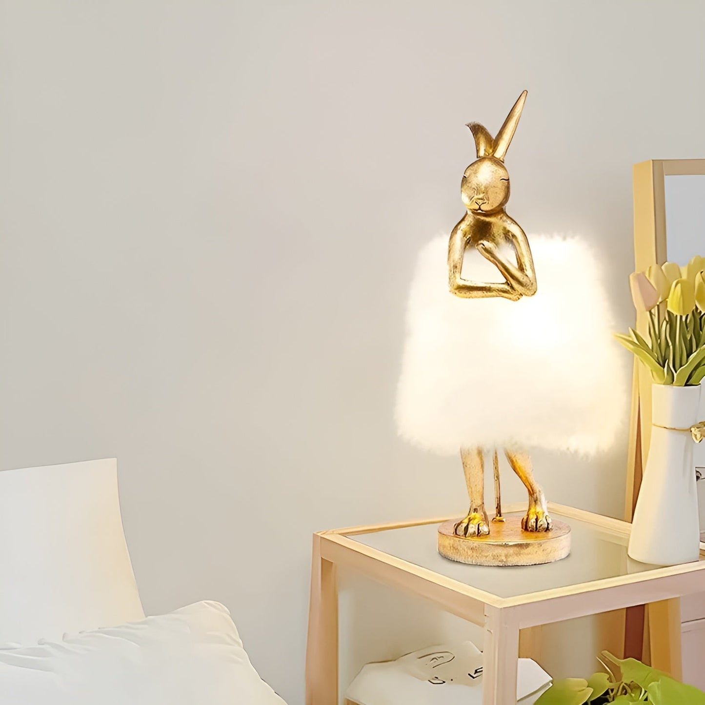 Rabbit Table Lamp Decorative Ambient LED Night Light
