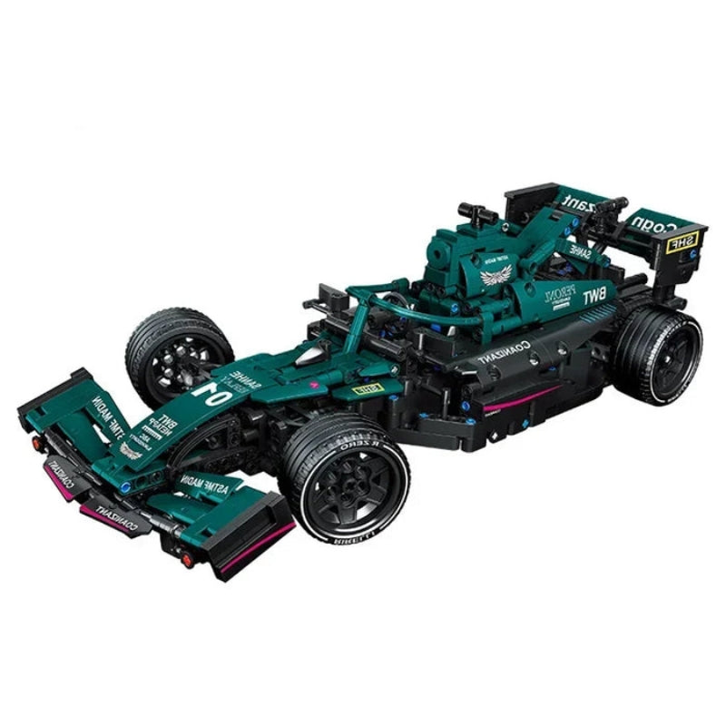 Racing Car Building Block Set Detailed Model Construction Kit