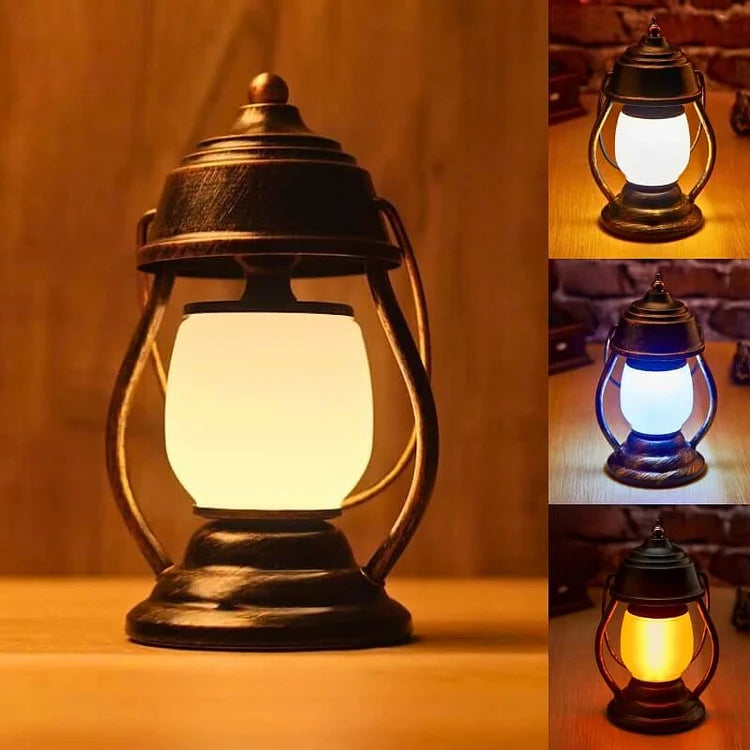 Rechargeable Camping Lantern LED USB Outdoor Light with Adjustable Brightness
