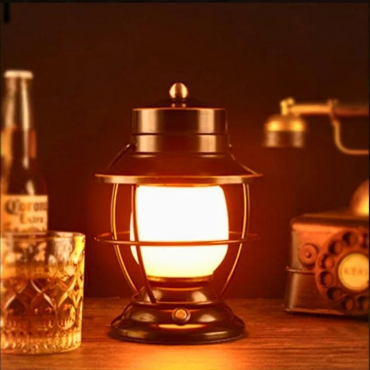 Rechargeable Camping Lantern LED USB Outdoor Light with Adjustable Brightness