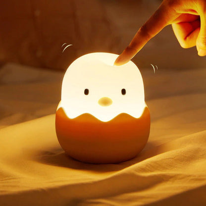 Rechargeable Colour Changing Cartoon Night Light Touch Bedside Lamp