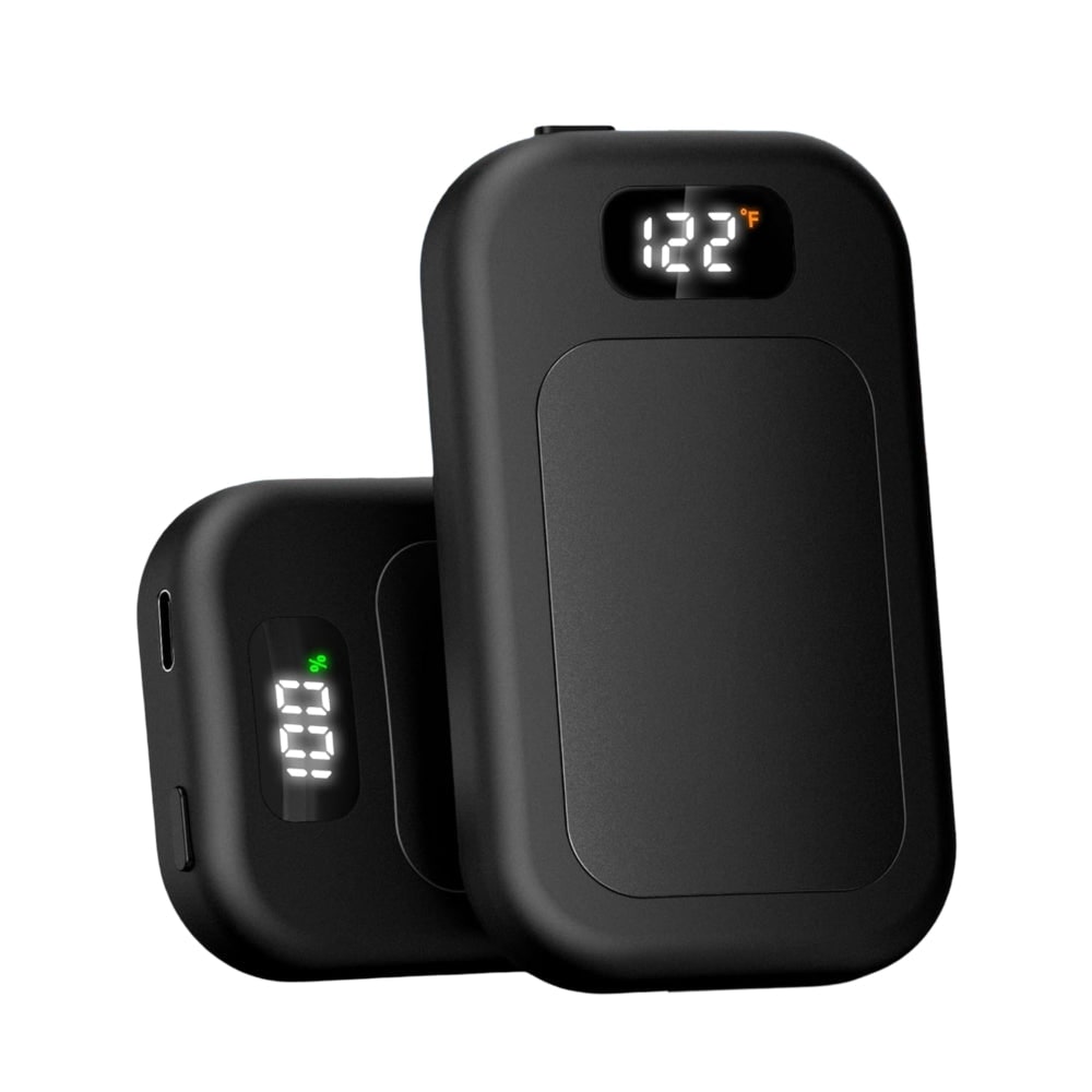 Rechargeable Electric Hand Warmers Reusable Pocket Heater LED Display Three Heat Levels