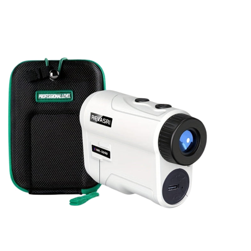 Rechargeable Golf Rangefinder with Slope Compensation Pin Lock Monocular