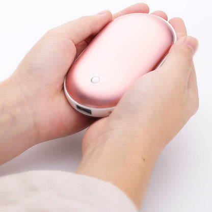 Rechargeable Hand Warmer Power Bank USB C Three Heat Levels Portable Design