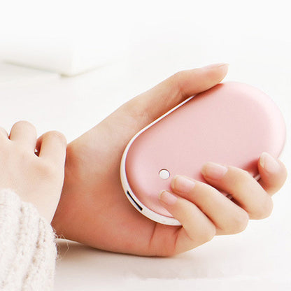 Rechargeable Hand Warmer Power Bank USB C Three Heat Levels Portable Design
