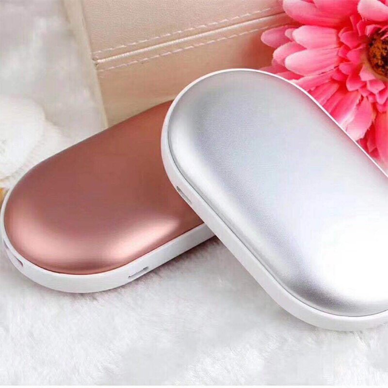 Rechargeable Hand Warmer Power Bank USB C Three Heat Levels Portable Design